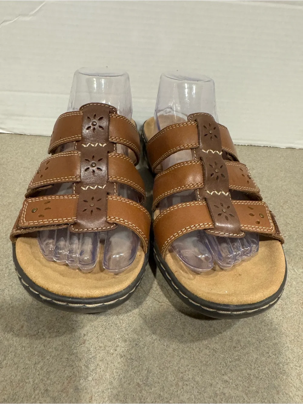 Clarks Leisa Women Spring Slides Brown
